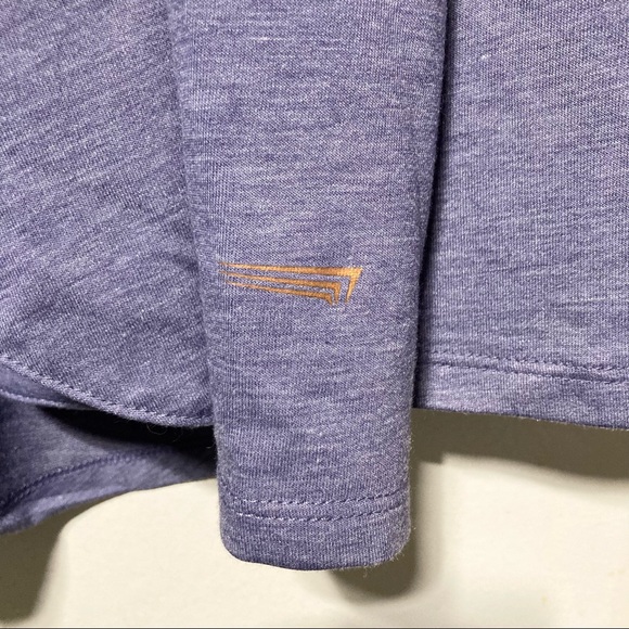 COPPER FIT Wrap Swing Top Purple Lilac NEW  Women's Large - Picture 10 of 16